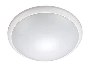 Outdoor Bulkhead LED Light Microwave Motion Sensor IP44 Wall Ceiling Fixtures - Picture 1 of 7