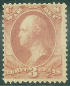 EDW1949SELL : USA 1873 Scott #O85 Mint Never Hinged. PSAG Cert. Catalog - Picture 1 of 3