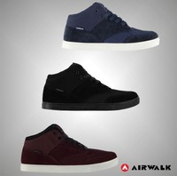 airwalk pivot mid top trainers mens