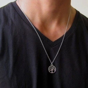 925 Placcato Argento Cuore Amico Lucente Cristallo Vita Albero Collana Regalo - Foto 1 di 3