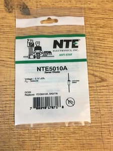 NTE5010A - Zener Diode 1/2W 5.1V 5% - Picture 1 of 1