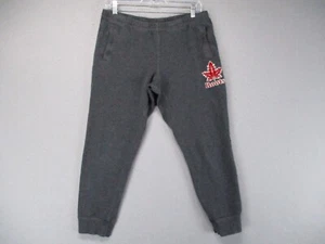 ROOTS Sweatpants Kids Medium Gray Joggers Jog Pants Roots Canada Youth 32x25 - Picture 1 of 12