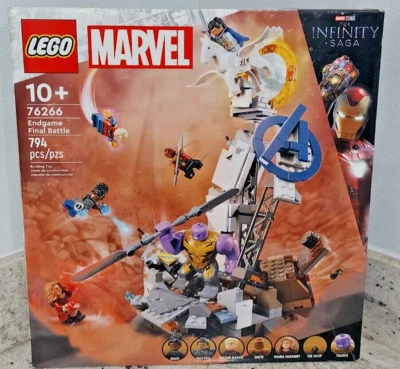 LEGO Marvel 76266 Endgame Final Battle Avengers Wakanda Thanos Valkyrie Wasp - Image 1 of 4