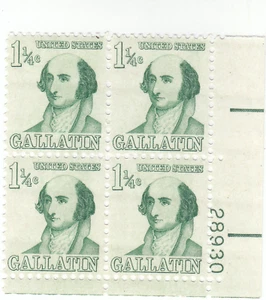 Scott #1279 - 1 1/4c green - Gallatin - MNH - Picture 1 of 1