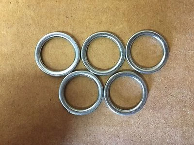 Set of 50 OEM Crushable Oil Drain Plug Gaskets For Mitsubishi MD050317 Free Ship - Image 1 of 2