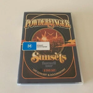 POWDERFINGER-SUNSETS FAREWELL TOUR 2 DVD SET - DVD-R-ALL-LIKE NEW- FREE POSTAGE - Picture 1 of 2
