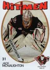 2020-21 Calgary Hitmen - JACK McNAUGHTON (g)