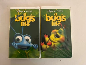 Disney Pixar a bug's life VHS Tape Movie Set of 2 Different Cover Arts Clamshell - Bild 1 von 6