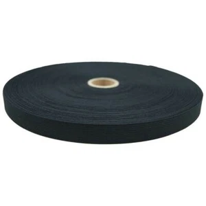 Black 2" 1.5 3/4" 1" " Nylon Webbing Medium Weight Nylon Strap Black - Picture 1 of 2