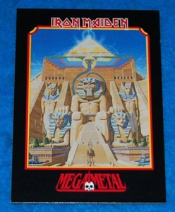 Mega Metal Iron Maiden #34 Collector Trading Card (Powerslave) - Picture 1 of 1