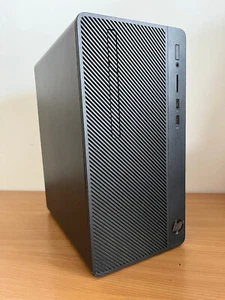 HP 285 G3 MT AMD Radeon R7 4GB RAM NVMe 256GB HDD Windows 10 PRO 64 PC - Foto 1 di 3