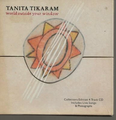 MINI CD WORLD OUTSIDE YOUR WINDOW BY TANITA TIKARAM (1989) WEA – YZ363 CDX PHOTO - Image 1 of 4
