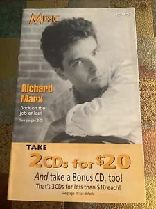 1994 COLUMBIA RECORD TAPE CLUB MAGAZINE Richard Marx MUSIC Cranberries Mayfield - Picture 1 of 24