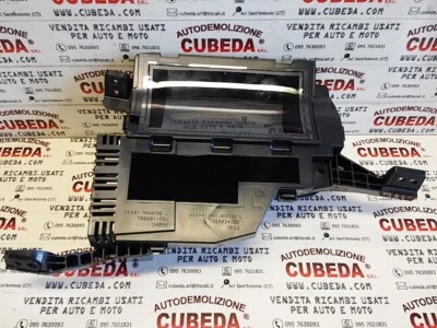 Display Toyota Prius 1.8 Hybrid 2016 766491-560 766491-570 - Immagine 1 di 4