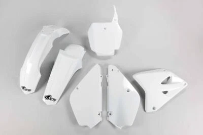 UFO White Restyled Plastic Kit fits 02-24 RM85 - Image 1 of 3