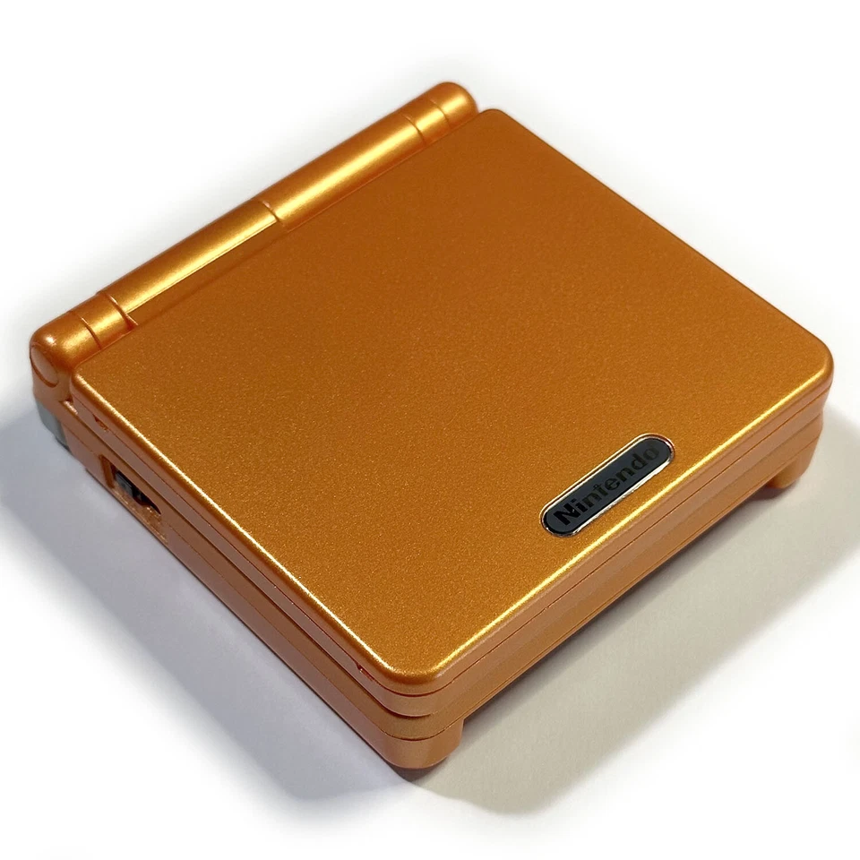 Nintendo GameBoy Advance SP GBA Console V5 IPS LCD Reshell USB-C New Battery - Image 1 of 4