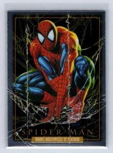 2024 Marvel Masterpieces '92 Platinum #87 Spider-Man -Base - Picture 1 of 2