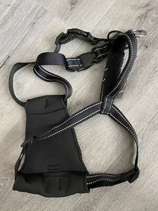 SPORN The Ultimate Dog Control Harness LRG_MED Girth 22-30 in. - BLACK - Picture 1 of 10