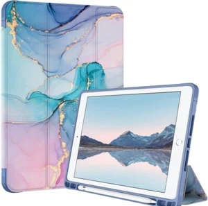 10.2" iPad CASE w/Pencil Holder PIXIU Compatible with Full Body Protection New - Picture 1 of 9