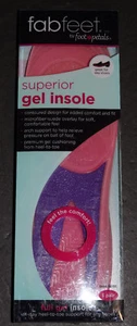 FABFEET SUPERIOR DRESS INSOLE TRIM TO FIT CONTOURED DESIGN FEEL THE COMFORT TAN - Picture 1 of 2