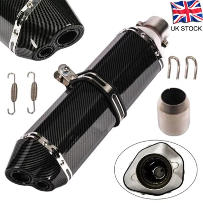 38-51mm Universal Motorcycle Exhaust Pipe For Dirt Bike Street Bike New - Image 1 of 4