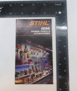 STIHL 1996 Power Tools & Accessories Brochure - Imagen 1 de 4