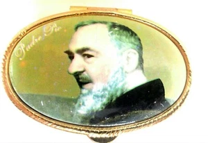 Padre Pio Pill Box - Decorative Box, Made in Italy - Picture 1 of 3