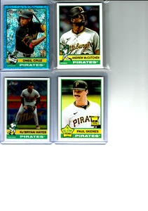 Juego de 12 tarjetas base 2025 Heritage Baseball Pittsburgh Pirates Team + 2 extra + - Imagen 1 de 3