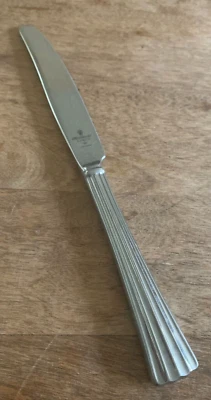 1 Nuevo Cuchillo Francés Sólido Cuchillos Covington Waterford 18/10 Acero Inoxidable Crestas Foto 1 de 2