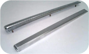 Billet Hood Trim for Early Toyota Land Cruiser FJ40 Split Hood Emblem Spear - Bild 1 von 8