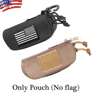 Tactical Molle Eyeglasses Box Shockproof Protective Sunglasses Case Hanging Pack - Picture 1 of 15