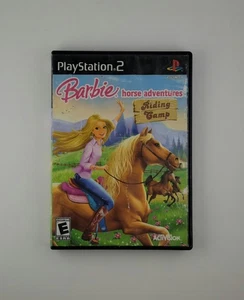 Barbie Horse Adventures: Riding Camp (Sony PlayStation 2, 2008) - ohne Anleitung - Bild 1 von 5