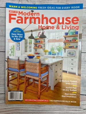Best of Modern Farmhouse Home & Living February 2021 Magazine Warm & Welcoming - Image 1 of 3