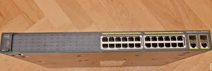Cisco Network Switch Catalyst Series S 2960 24 POE Ports - Zdjęcie 1 z 3