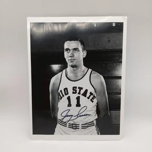 Jerry Lucas Signed Autographed Ohio State Buckeyes 8x10 Photo Black & White - Picture 1 of 6