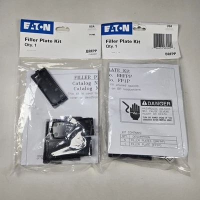 2 X Eaton BRFPP 断路器敲除填充板 — 第 1/2 张图片