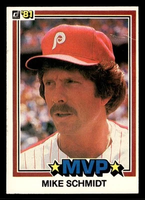 1981 Donruss #590 Mike Schmidt - Image 1 of 2