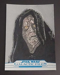 2017 Topps Star Wars: The Last Jedi Emperor Palpatine Sketch Card: Colin Arthurs - Picture 1 of 2