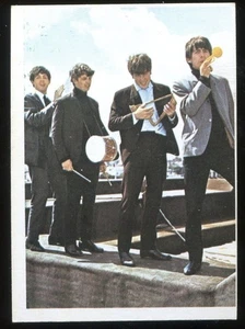1964 Topps The Beatles (Color) #43 Paul, Ringo, John, George - Ringo Speaking - Picture 1 of 2