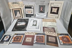 Lot of Cross Stitch Needlework Kits Lot Of 13 pcs Mill Hill Quilt Magnets NIP - Picture 1 of 23
