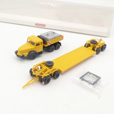 Wiking 1:87 851 40 48 Scheuerle-Tieflader Krupp-Titan Schwerlast in OVP RR3353 - Bild 1 von 2