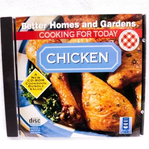 Cooking for Today: Chicken - Better Homes & Gardens (CD-ROM, PC i Macintosh) - Zdjęcie 1 z 2