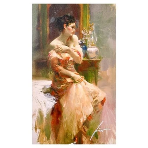 Pino art Silk Taffeta Ltd. Ed. on Canvas #'d Hand Signed, COA - Picture 1 of 2