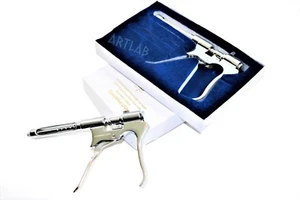 INTRALIGAMENTAL STAINLESS STEEL DENTAL ANESTHETIC GUN STYLE SYRINGE 1.8mL - Picture 1 of 10