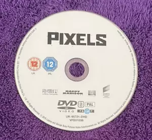 Pixels - DVD Disc Only - Adam Sandler, Kevin James - Free UK P&P - Picture 1 of 1