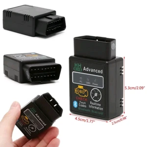 Bluetooth OBD2 ELM 327 Car Scanner - Android iOS Error Code Reader Auto Scanner - Picture 1 of 1