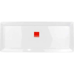 White Rectangle Melamine Plastic Platter Tray 48cm Party Catering Grazing Table - Picture 1 of 2