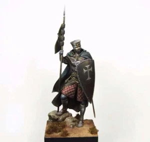 ⭐️Cavaliere teutonico. DIPINTO. Soldatini in resina 1/18 90mm action figure ⭐️ - Foto 1 di 4