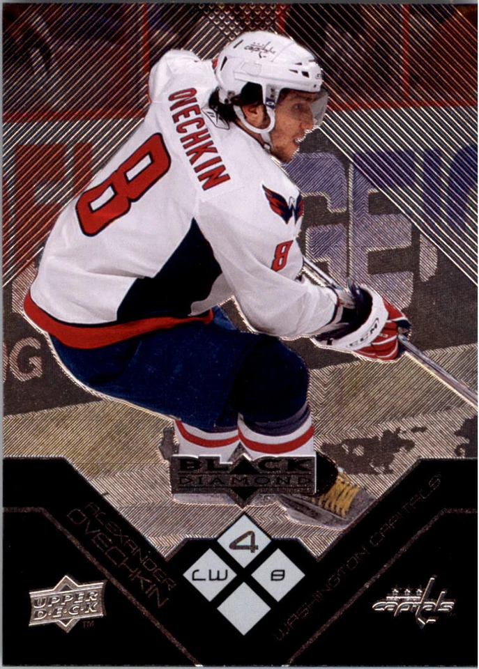 2008-09 Black Diamond #189 Alexander Ovechkin - NM-MT - Image 1 of 2