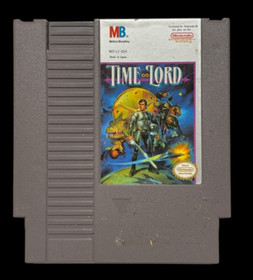 1985 NINTENDO NES TIME LORD VIDEO GAME JD